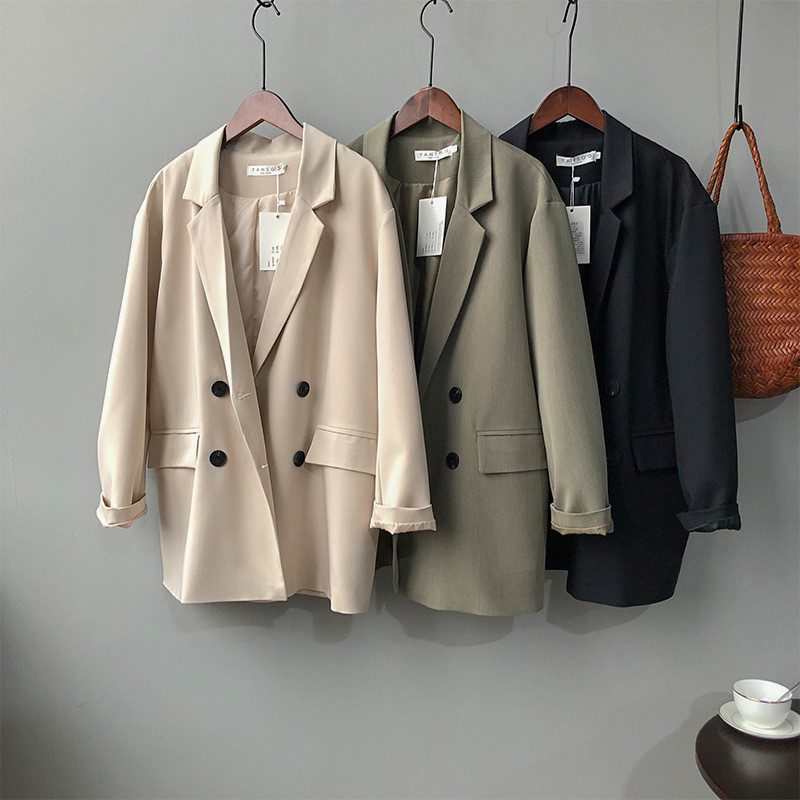 áo khoác vest nữ dáng trơn