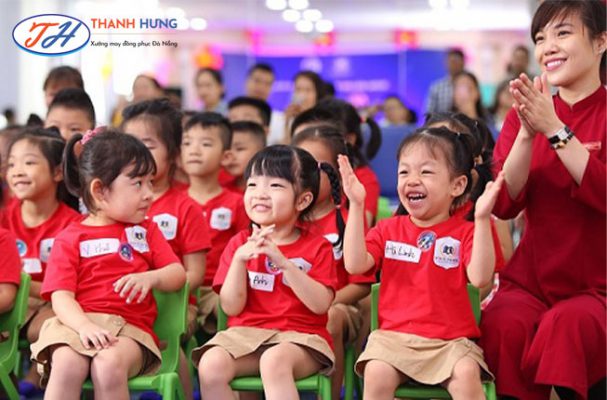Áo thun đồng phục học sinh mầm non