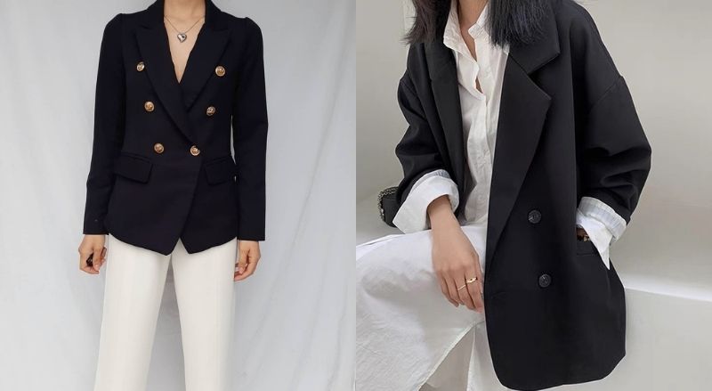 Lịch sử giá Áo vest nữ áo blazer nữ màu đen 1 lớp cao cấp cập nhật 62023   BeeCost