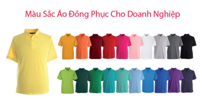 Chọn màu sắc áo đồng phục phù hợp