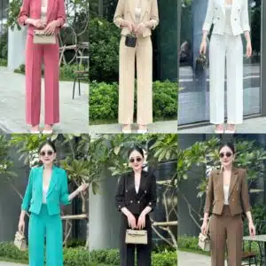 Mẫu đồng phục vest nữ Hàn Quốc