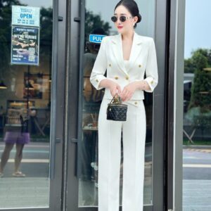 Mẫu đồng phục vest nữ Hàn Quốc 02