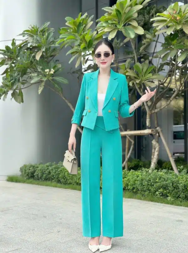 Mẫu đồng phục vest nữ Hàn Quốc 01