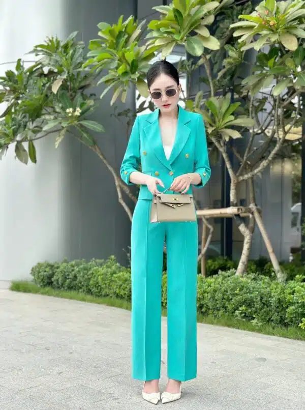 Mẫu đồng phục vest nữ Hàn Quốc 01