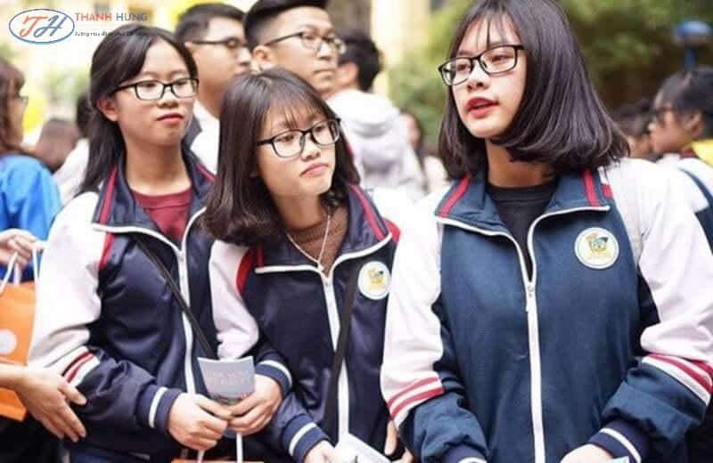 Đồng phục Học viện Ngân hàng vẫn đảm bảo giữ ấm hiệu quả