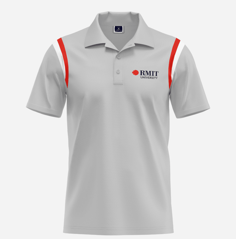 Áo polo đồng phục Đại Học RMIT mang phong cách thanh lịch và hiện đại