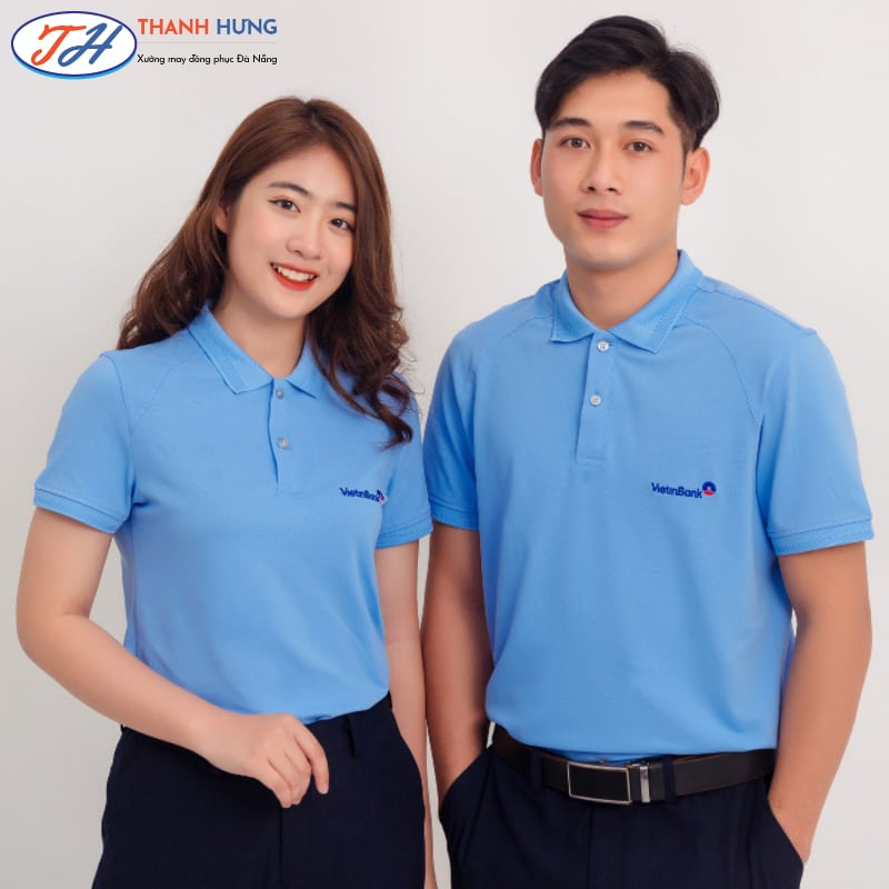 Áo thun đồng phục VietinBank mang đến sự thoải mái và năng động