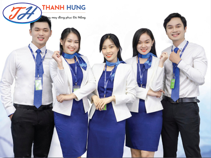 Đầm liền ACB màu xanh dương, dài đến gối