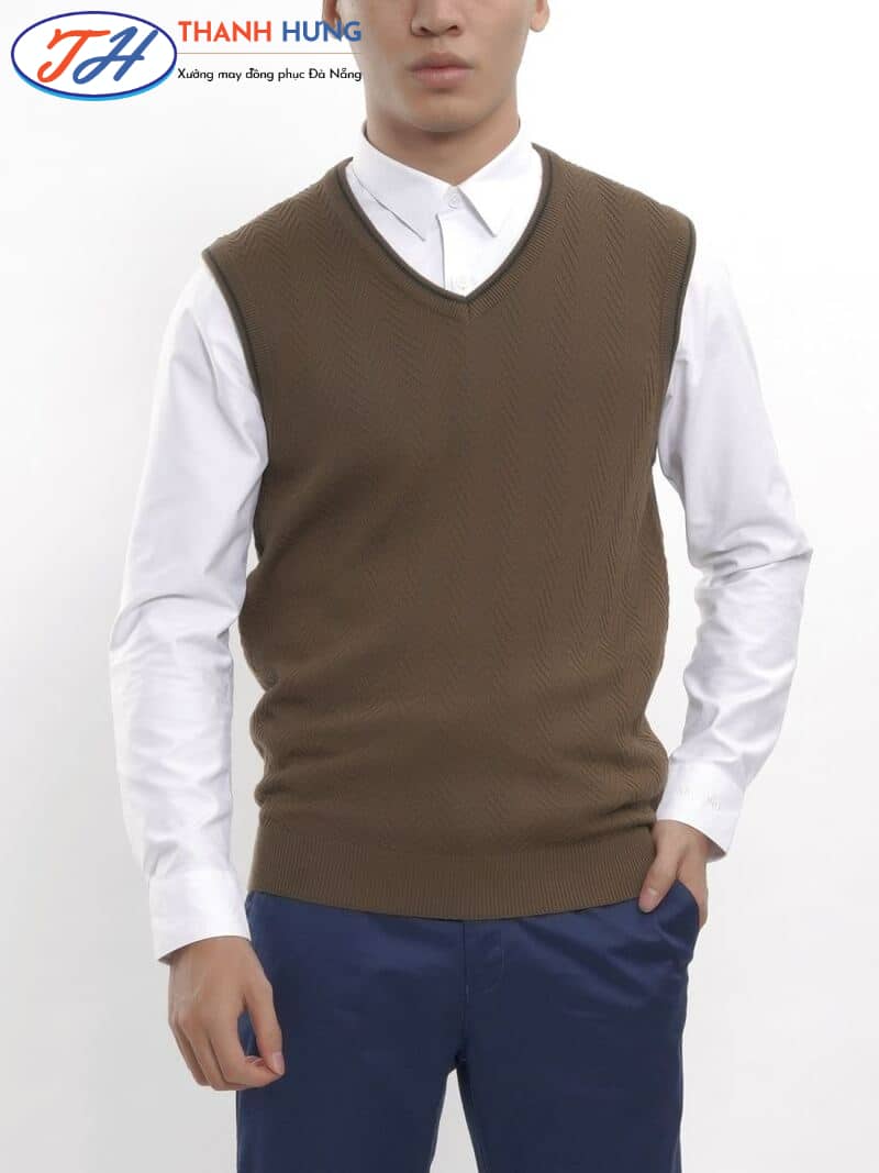 Mẫu áo gile nam sang trọng