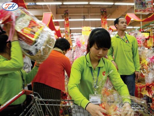 Mẫu áo đồng phục nhân viên Big C
