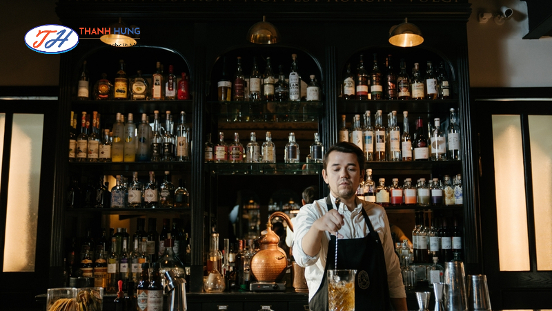 Bộ đồng phục bartender Phong cách modern & minimalist (hiện đại & tối giản)