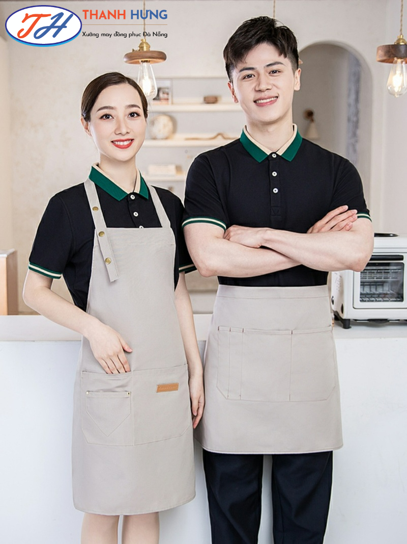 Dự án may tạp dề và đồng phục dành cho quán cafe