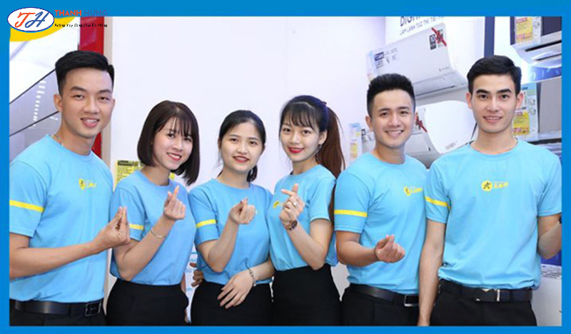 Thiết kế đồng phục cho điện máy xanh