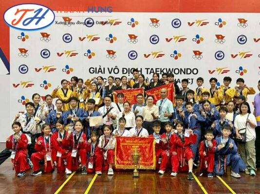 Mỗi cuộc thi đấu các đơn vị võ sẽ có một màu riêng biệt để tránh nhầm lẫn