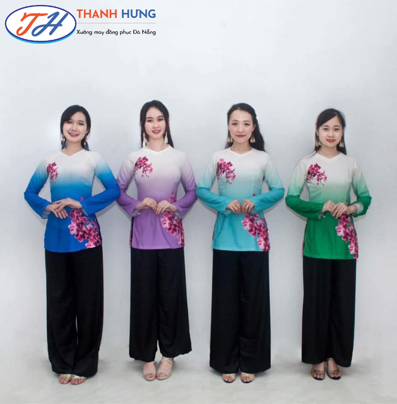Mẫu đồng áo bà ba được dùng phổ biên trong khách sản theo phong cách miền quê