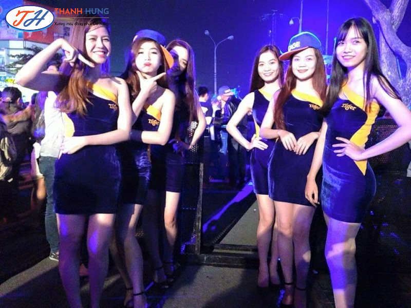 Mẫu đồng phục PG của bia Tiger